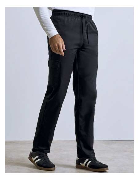 PRE-PR555-Essential Chefs Cargo Pocket Trousers 2